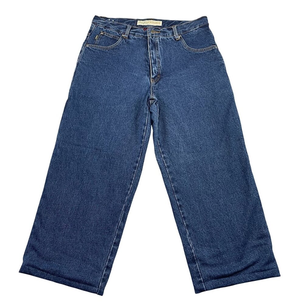 Cabela's Thermal‎ Jeans Womens 12 Blue Flannel Lined High Rise Denim'